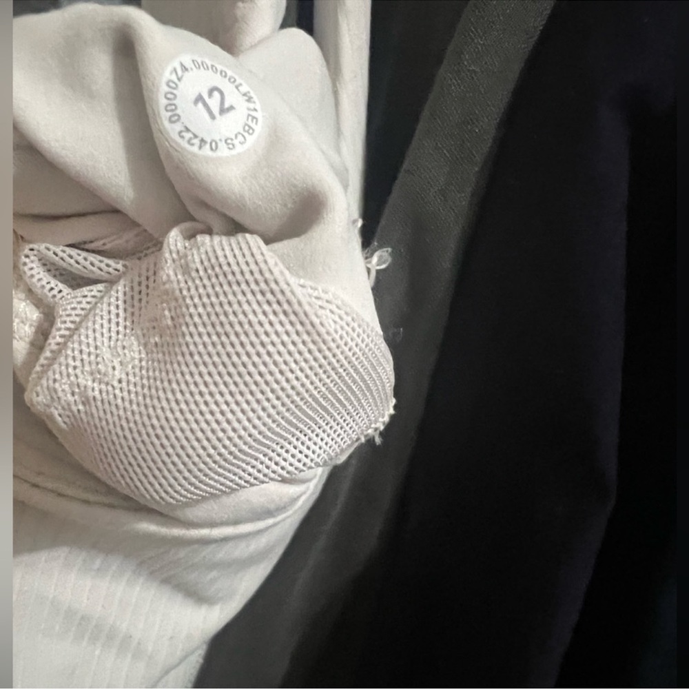 Lululemon Full Length Bodysuit/Jumpsuit in Cream/White - Picture 4 of 7